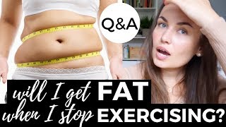 Will I Get FAT When I Stop EXERCISING  Eating Disorder Recovery [upl. by Angid]