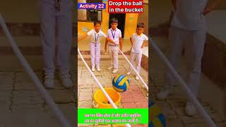 Ball drop challengeBallDropChallengeTeamCoordinationFocusAndControlFunActivityPrecisionGame [upl. by Harrietta]