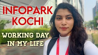 Working day in my life at infopark kochi infopark infoparkkochi ​⁠​⁠mallutechygirl [upl. by Nosauq991]