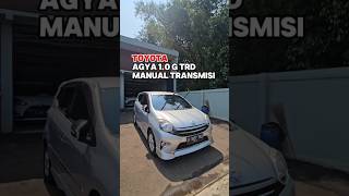 Toyota Agya G trd 10 Manual  0857 8810 7298 Ikhsan Mauza Cars [upl. by Aneema512]