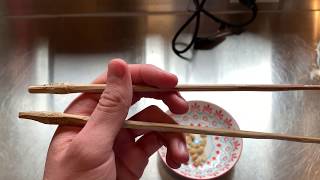 How to use chopsticks left handed [upl. by Schoenburg]