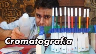 Cromatografía casera │ Experimento Fácil [upl. by Sartin]