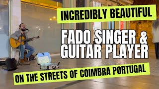 INCREDIBLY Beautiful Fado On The Streets Of Coimbra Portugal [upl. by Notxed]