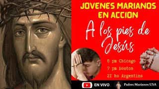 Jóvenes Rezando El Rosario [upl. by Nahttam]