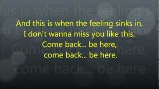 Darius Rucker  Come Back Song Lyric Video [upl. by Aisercal]