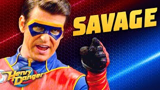 Captain Mans Most SAVAGE Moments 😈  Henry Danger [upl. by Pooi]