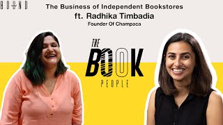 Radhika Timbadia Of Champaca On Running An Independent Bookstore  The Book People [upl. by Ynnaffit637]