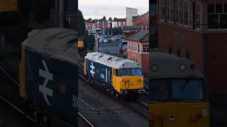 Severn Valley Railway  50033 Glorious  Light Engine at Kidderminster  trains railway class50 [upl. by Oaht]