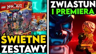 ZWIASTUN 2 SEZONU  DATA PREMIERY  NOWE ZESTAWY │LEGO NINJAGO POWSTANIE SMOKÓW [upl. by Nwahsir]