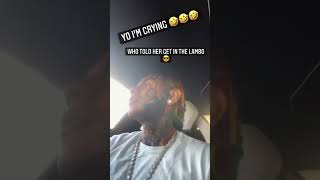 Tekashi 6ix9ine scared his mum in his Lambo😂👀 lamborghini tekashi69 tekashi shorts 6ix9ine [upl. by Sklar]