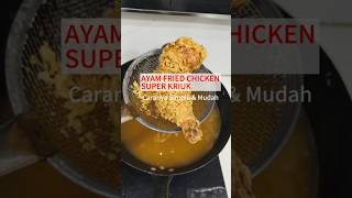 Cara membuat ayam fried chicken yang simple dan mudah chinesfood cooking food recipe [upl. by Okechuku]