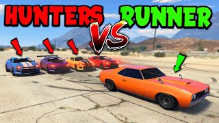 4 Vigero ZX VS Vigero OG  GTA 5 Manhunt [upl. by Itirahc]