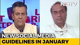 quotNot In Confrontation With Centrequot Facebook Lawyer Mukul Rohatgi To NDTV [upl. by Templia]