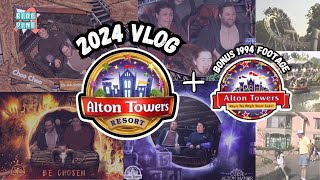 2024 Visit to Alton Towers with Bonus 1994 Footage [upl. by Artied]