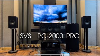 SVS PC2000 PRO  Test Dolby Atmos Demonstration Disc 2014 [upl. by Eninej]