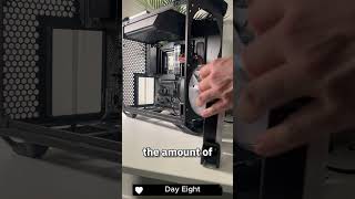 Day 9 of building a computer one part at a time pcbuild computerbuild [upl. by Ttsepmet]