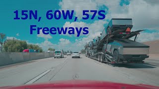 15N 60W 57N Freeways Cyber Trucks 91624 [upl. by Senior158]