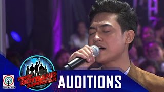 Pinoy Boyband Superstar Judges Auditions Jimsen Jison  quotBukas Na Lang Kita Mamahalinquot [upl. by Nylyahs]