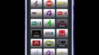 Live Freeview TV on iPhoneiPod Touch [upl. by Airdnazxela]