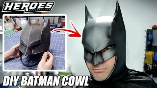 DIY Batman Cowl  EVA Foam Build [upl. by Aleahcim642]