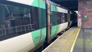 20241111 Southern 171 805 Departing Eridge for Uckfield [upl. by Korman745]