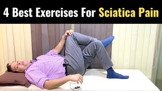 Best Exercise For Sciatica Pain L4L5S1 Disc Bulge Treatment Leg Pain Sciatica Treatment [upl. by Hyo]