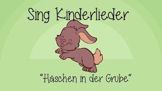 Häschen in der Grube  Kinderlieder zum Mitsingen  Sing Kinderlieder [upl. by Niabi]