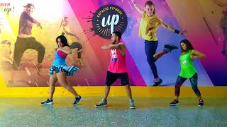 SANDUNGA DON OMAR TEGO CALDERON ZUMBA COREOGRAFIA [upl. by Nahej]