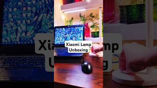 Unboxing Xiaomi White Mi Smart LED Desk Lamp 1S Sleek design meets smart lighting techxiaomi [upl. by Celestyna]