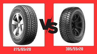 Tire Size 27565r20 vs 30555r20 [upl. by Larner430]