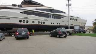 Palmer Johnson Rolls Out Largest Yacht Yet [upl. by Slater]