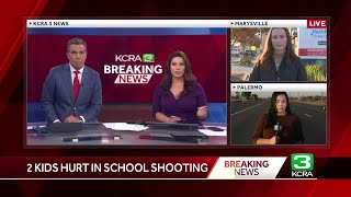 2 students hurt in Butte County school shooting suspected gunman dead [upl. by Kimberly]