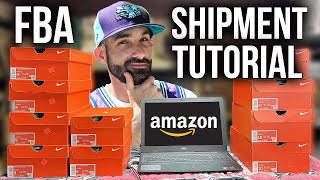 Step by Step Amazon FBA Shipment Tutorial  Retail Arbitrage for Beginners [upl. by Sieber]