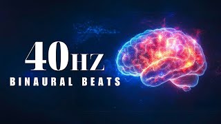 40 Hz Binaural Beats 🧠 MEMORY RECALL  40Hz Gamma Brainwave For Memory Recall Peak Awareness [upl. by Odie903]