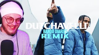 Dutchavelli  Bando Diaries Remix ft OneFour Kekra Noizy amp DIVINE REACTION  LucaReacts [upl. by Wartow]