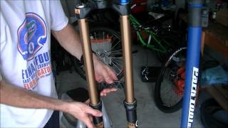 Fox Talas Fork Oil Change Part 2 [upl. by Noemys]