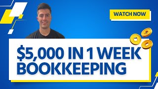 Bookkeeper Made 5000 In 1 Week  How To Start A Bookkeeping Business [upl. by Netsirhc293]