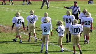 Longwood Junior High School Football  Gelinas vs Longwood [upl. by Lole]