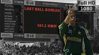 Shoaib Akhtar Fastest Ball 1613 KMH Vs England [upl. by Leuas]