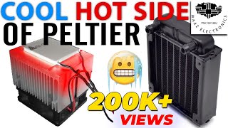 How to Cool  Hot Side of Peltier Module  Peltier Cooler  Thermoelectric Cooler  with Radiator [upl. by Gnav894]