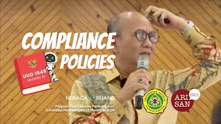 COMPLIANCE SYSTEMNYA MANA Arisan6301  Cuplikan Kuliah Tamu di Univ Parahyangan 5112024 [upl. by Quita]