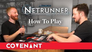 Learning Netrunner How To Play Android Netrunner Revised Core Set [upl. by Sullecram]