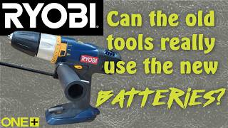 Is This Old RYOBI Drill Better Than My New Drill Can the old tools really use the new batteries [upl. by Ide]