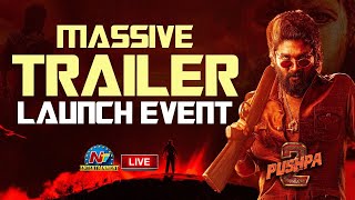 Pushpa 2 Trailer Launch Event LIVE  Allu Arjun  Sukumar  Rashmika Mandanna  NTV ENT [upl. by Blau649]