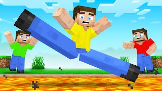 I Cant Control My LEGS In Minecraft [upl. by Attela]