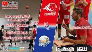 KBBC Oostkamp 🏆❤️🍾 🆚 United Basket Woluwé  Top Division 2 Group B  Season 20232024 [upl. by Garvey]