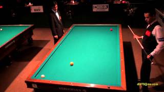 Billard 3 bandes CAUDRON VS VAN ERP [upl. by Kcirdnekal]