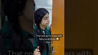 Part2 did you have such a girl with thousands of pin in your class 😂 youtubeshorts school [upl. by Avraham463]