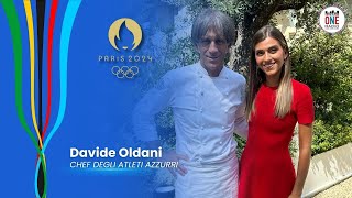 Olimpiadi 2024 Davide Oldani lo chef degli atleti azzurri [upl. by Hgielrebmik]