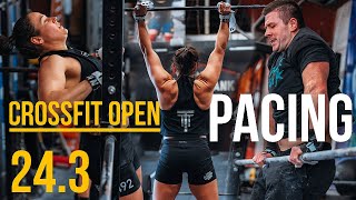 243 CrossFit Open PACING amp STRATEGY [upl. by Huntington]